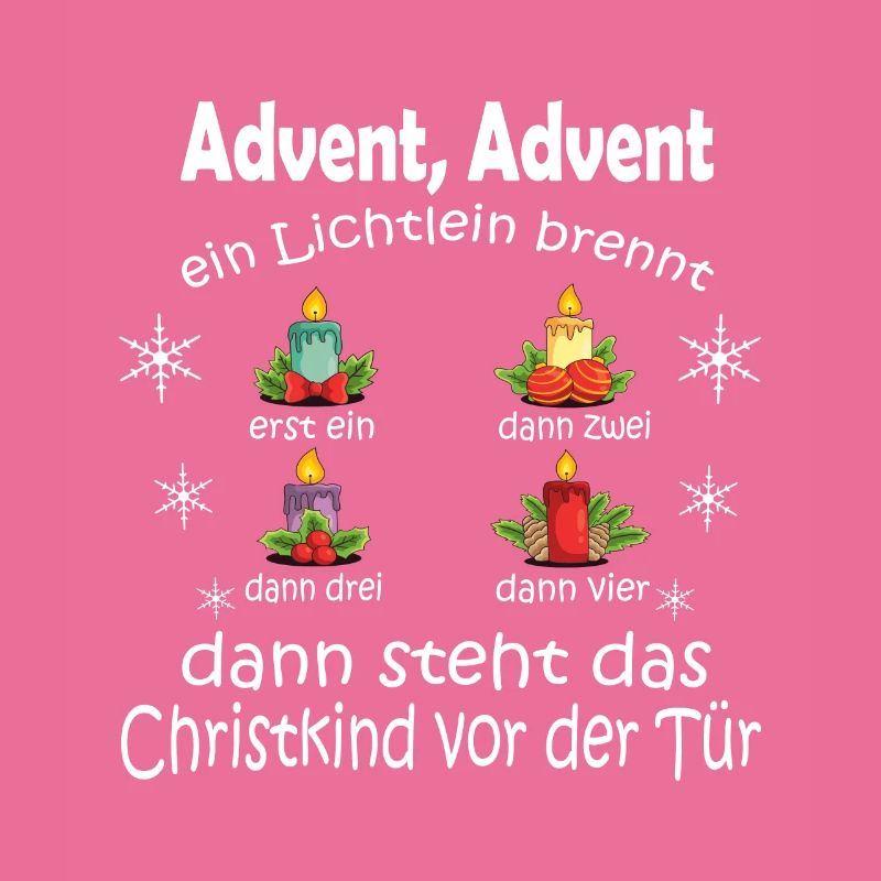 Advent Advent Christkind Poem Christmas