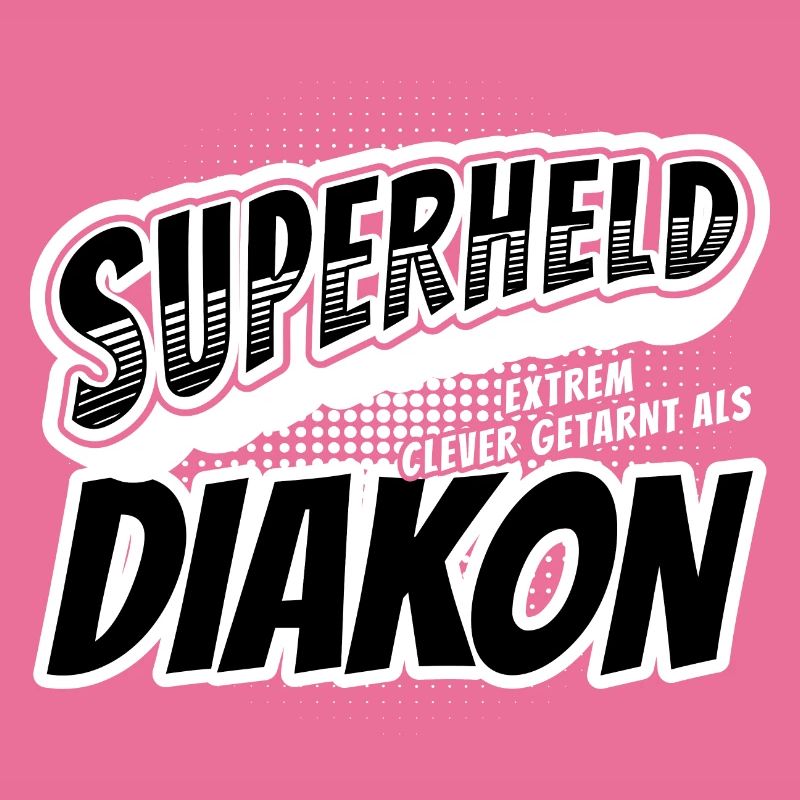 Superheld, clever getarnt als Diakon