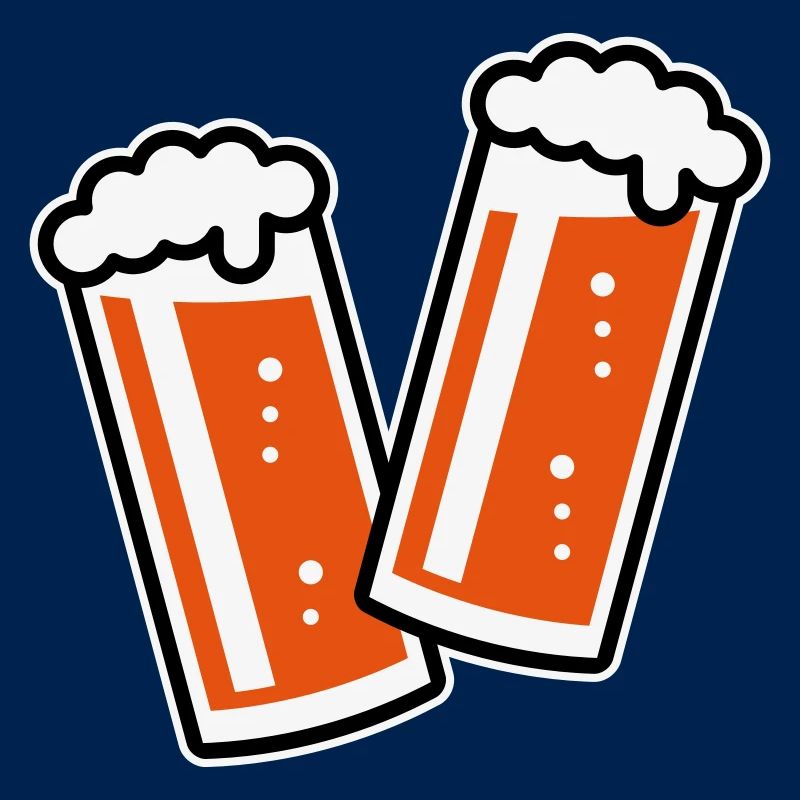 2 Altbiergläser Stoßen An (Bier / Altbier / 3C)