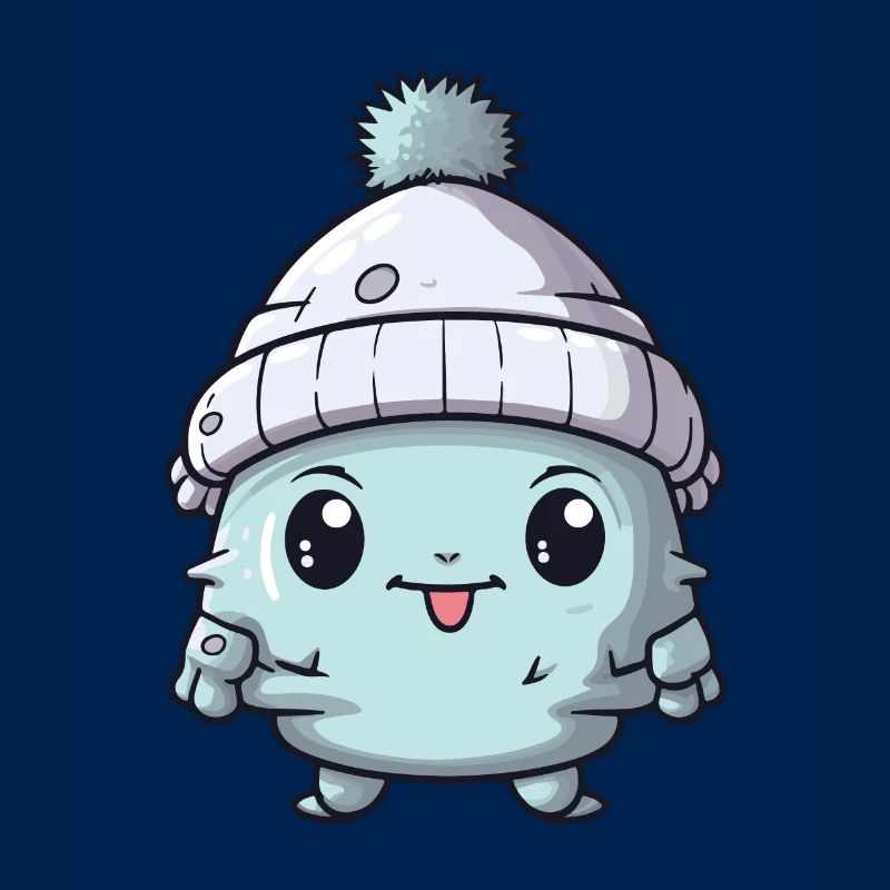 Eskimo Erkältung Comic Winter