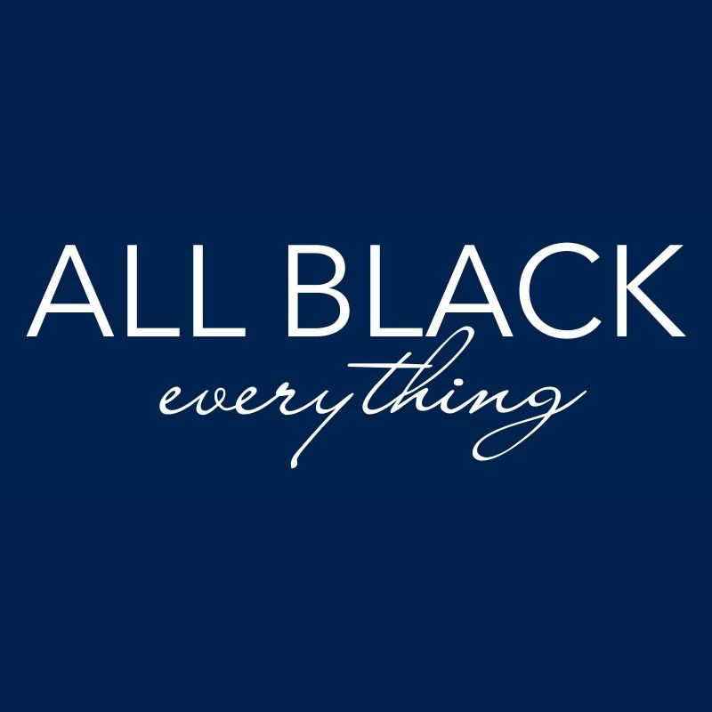 all black everything