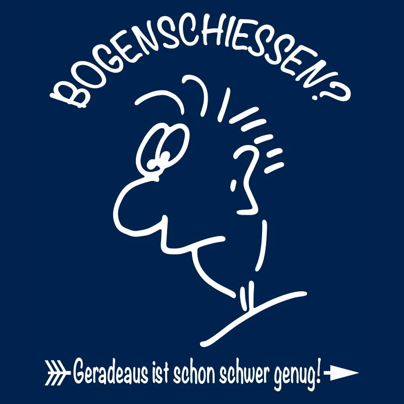 Bogenschiesen geradeaus