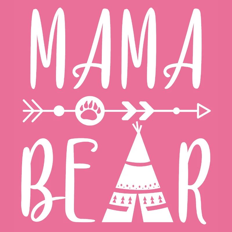 Mama Bear Mutter Muttertag Camping Geschenk