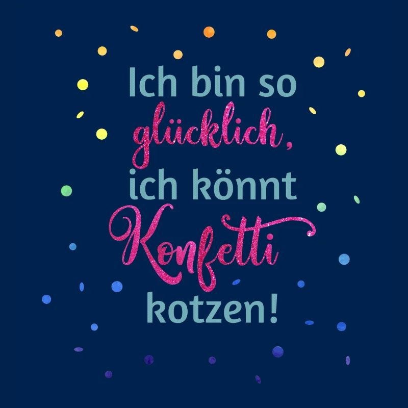 Konfetti kotzen
