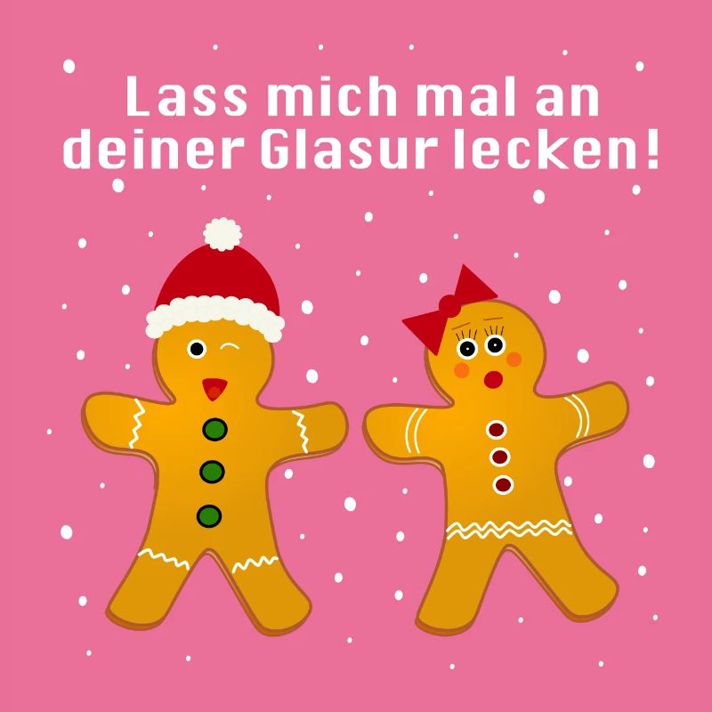 Lustiger Weihnachtspullover - Lebkuchen
