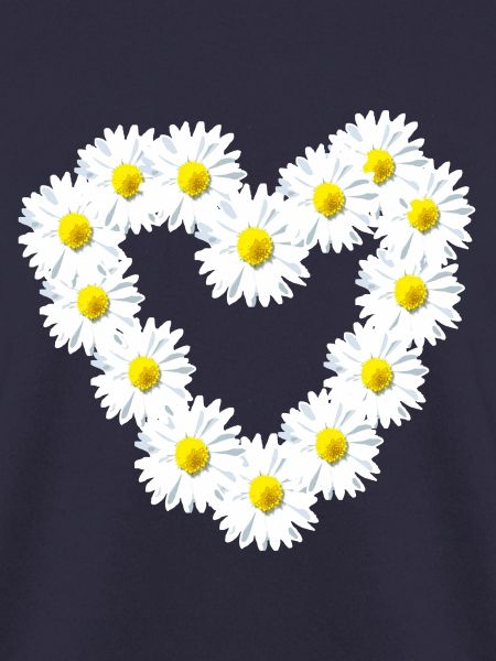 Herz Gänseblume Gänseblümchen Herzlich