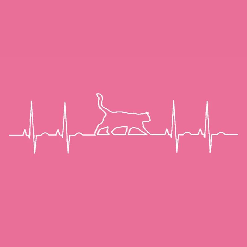 EKG Katze