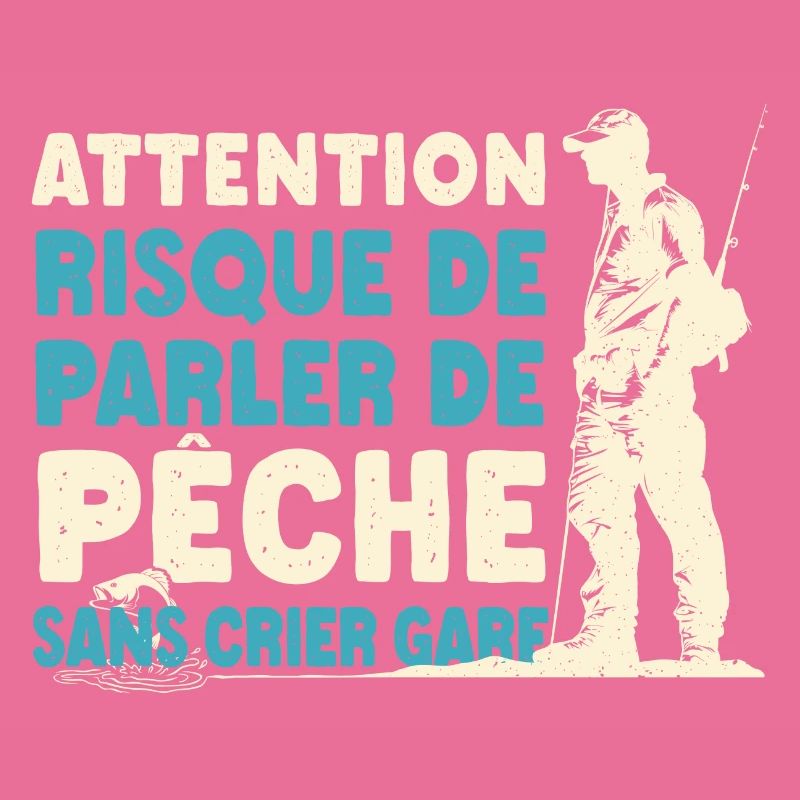 Pêcheur risque de parler de pêche cadeau humour