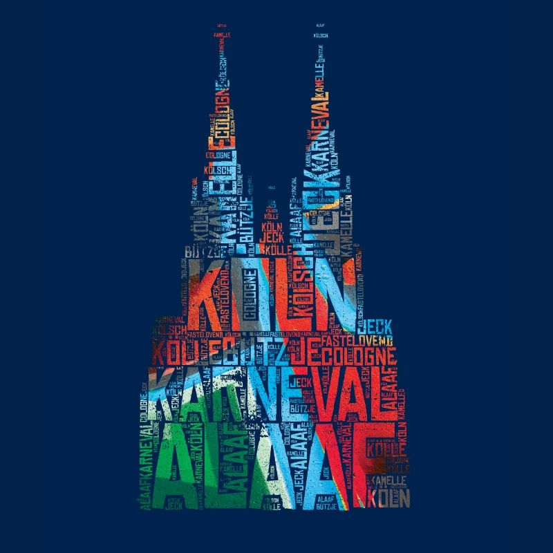 Kölner Dom Köln Karneval