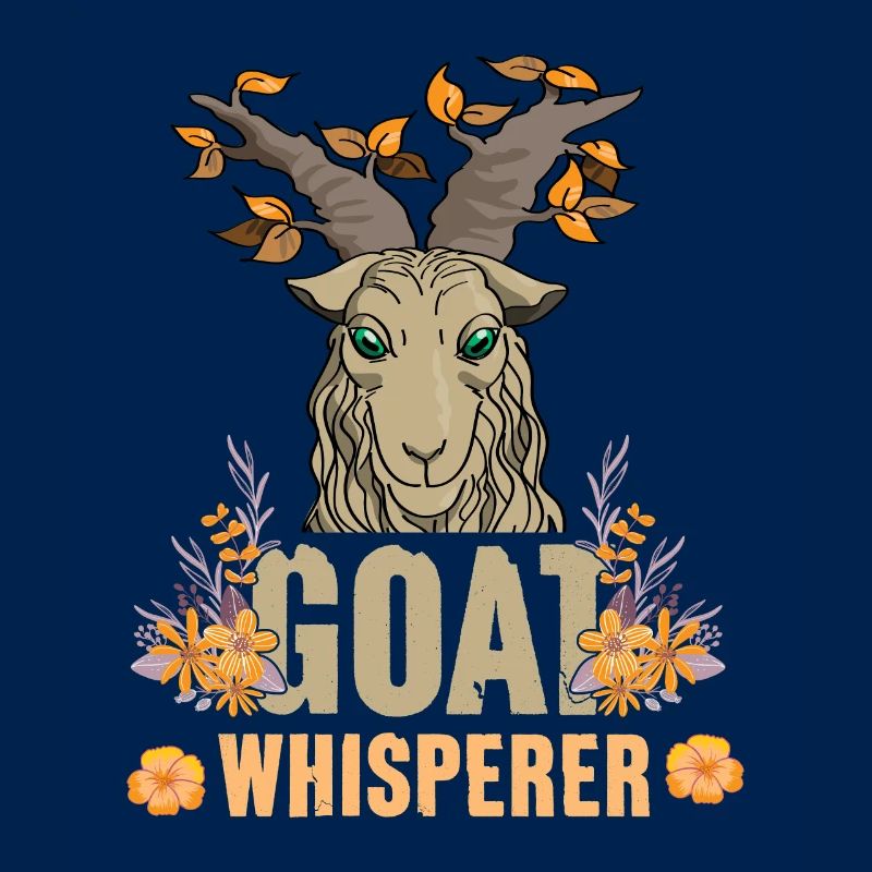 Goat Whisperer Funny Goat