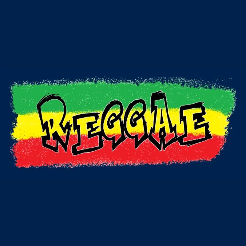 Reggae Banner Gesprüht