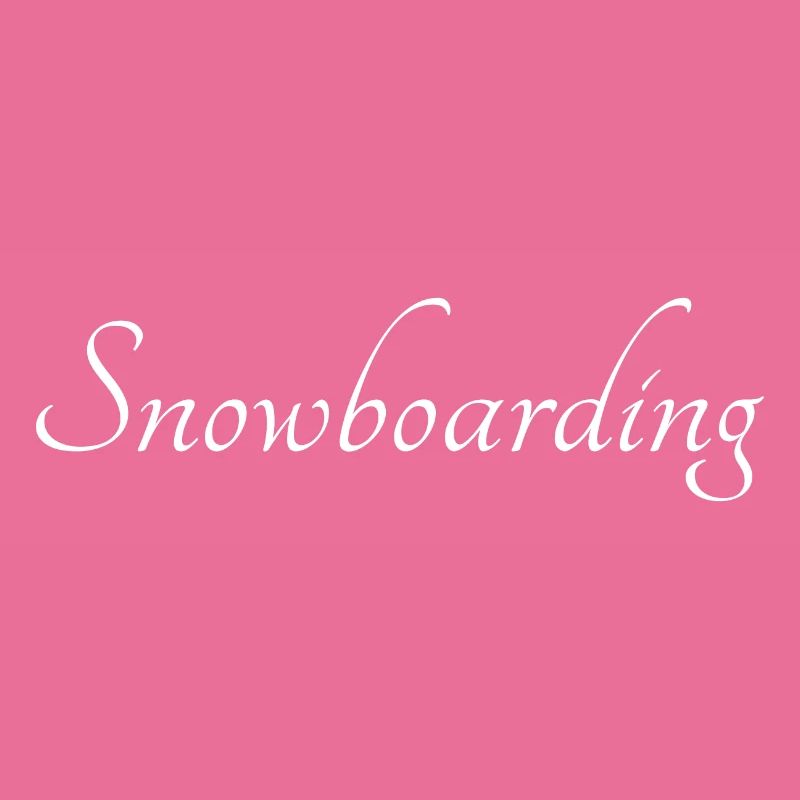 snowboarding