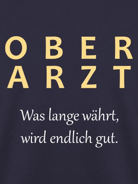 Oberarzt Beförderung Arzt