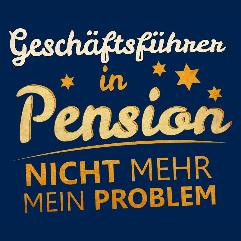 Geschäftsführer in Pension