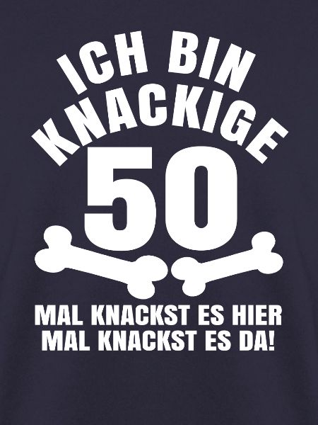 Ich bin knackige 50
