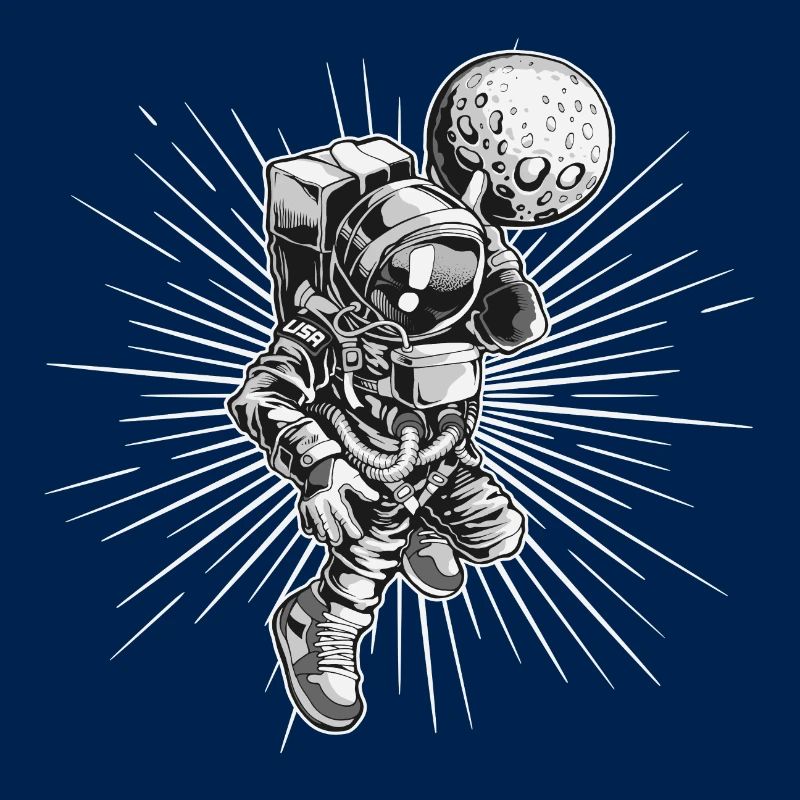 Space Astronaut Basketball