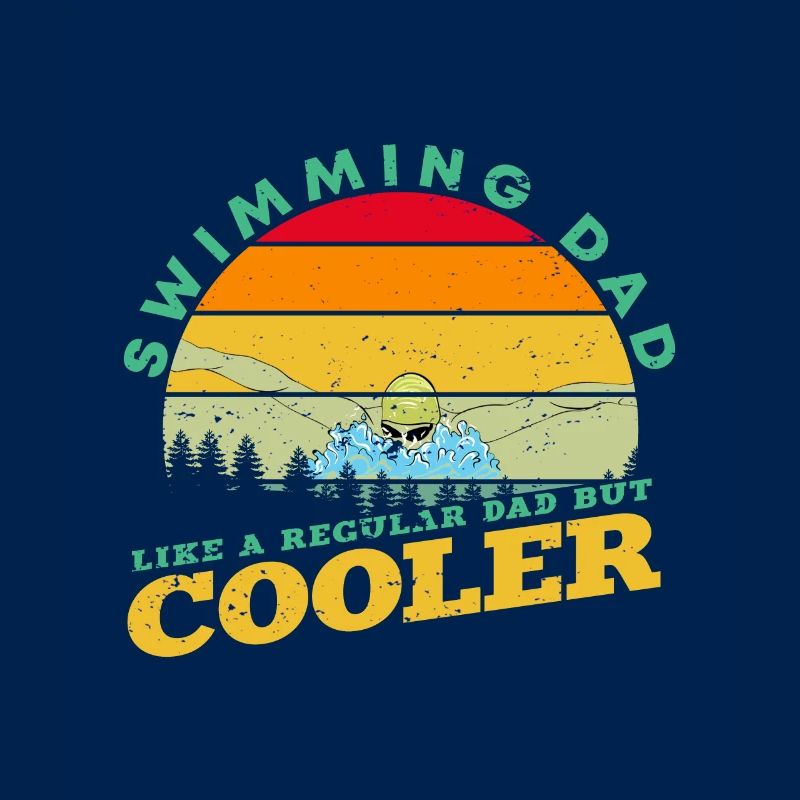 Swimming Dad