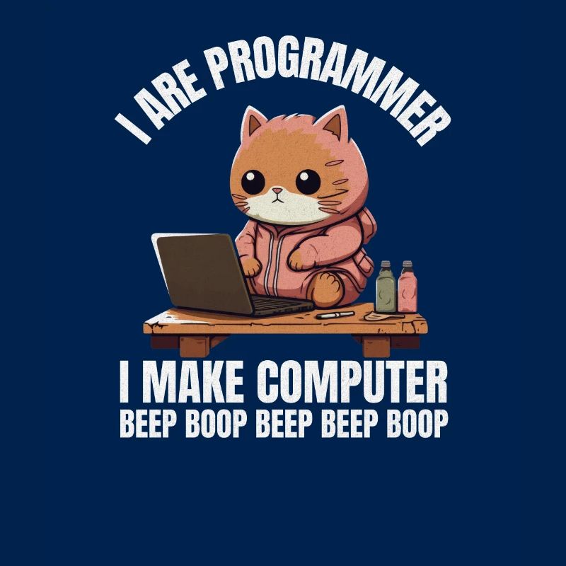 I'm a programmer. I'm doing Computer Beep