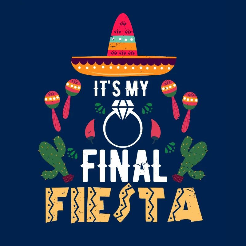 Junggesellinnenabschied Final Fiesta Gruppenshirt