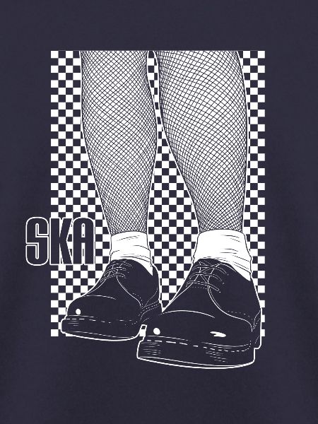 Ska-Grafik - Trojaner-Kleidung