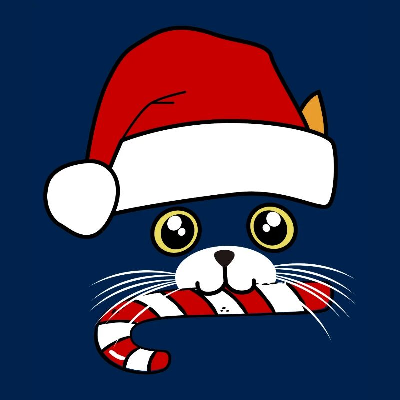 katze weihnachten
