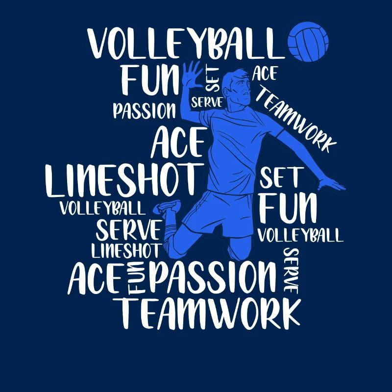 Volleyball Player Spike