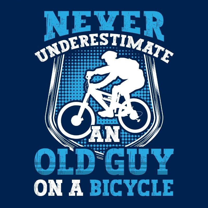 Never Underestimate An Old Man On A Bicycle