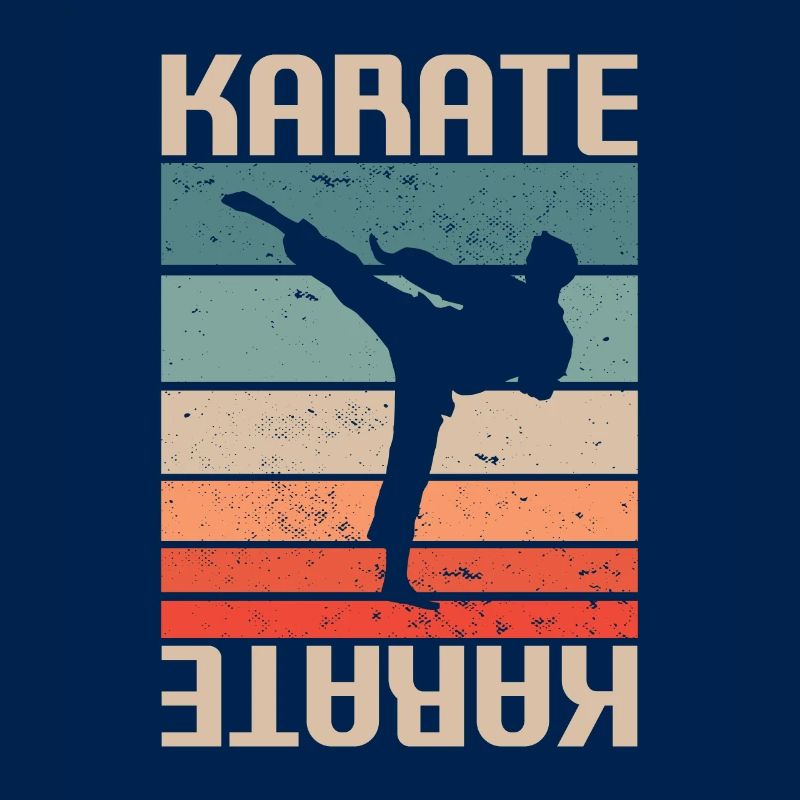 Karaté Karaté Classique Rétro Vintage