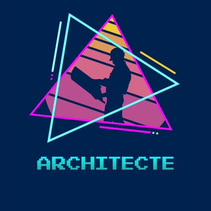Retro Architecte Architecture Architectural