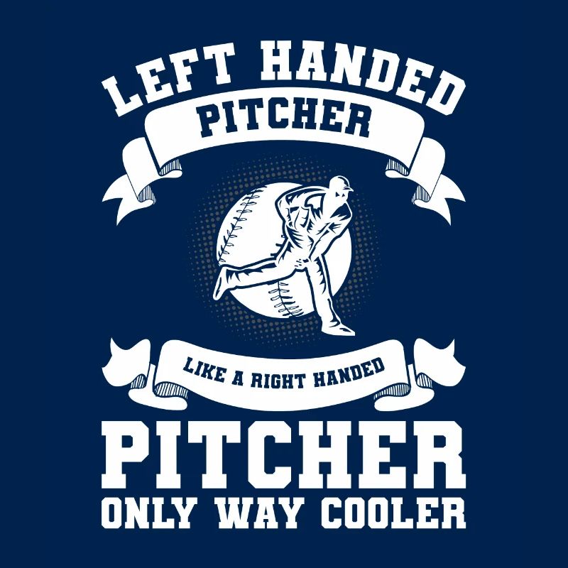 Linkshänder Pitcher wie ein Rechtshänder Pitcher