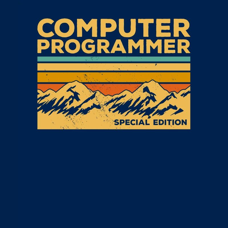 Retro Computerprogrammierer Sonderedition