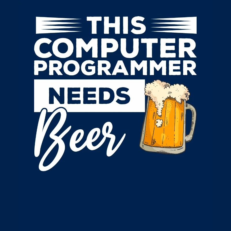 This Computer Programmer Needs Beer Programming
