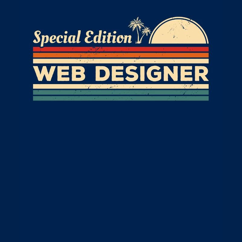 Vintage-Sonderausgabe Webdesigner-Programmierung
