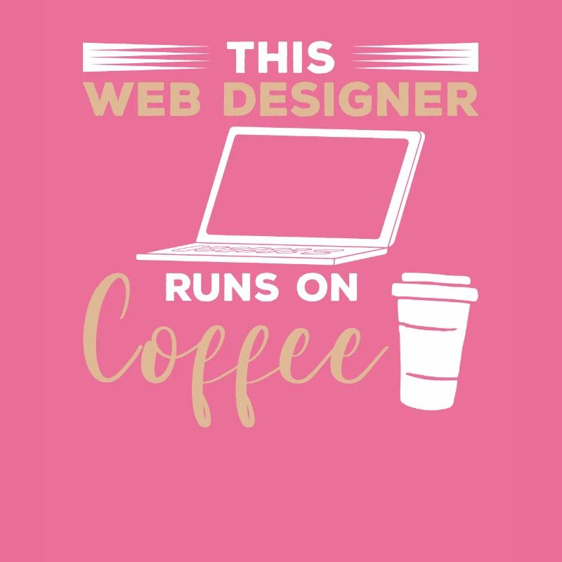 Dieser Webdesigner läuft auf Kaffeeprogrammierung