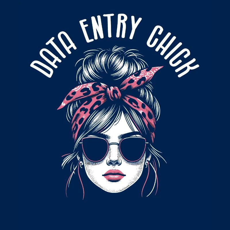 Woman Data Entry Chick Data Entry Clerk