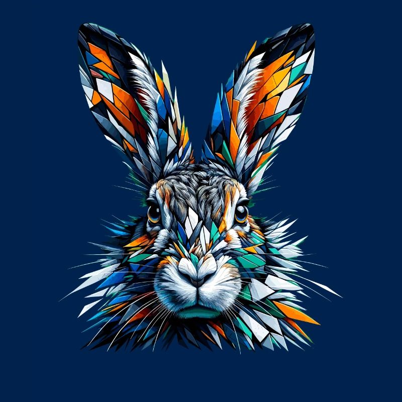 Polygon Art Jackrabbit Jackrabbits