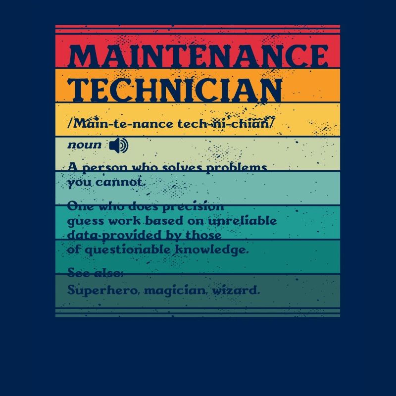 Définition de technicien de maintenance Technicien de maintenance Travailleur technique
