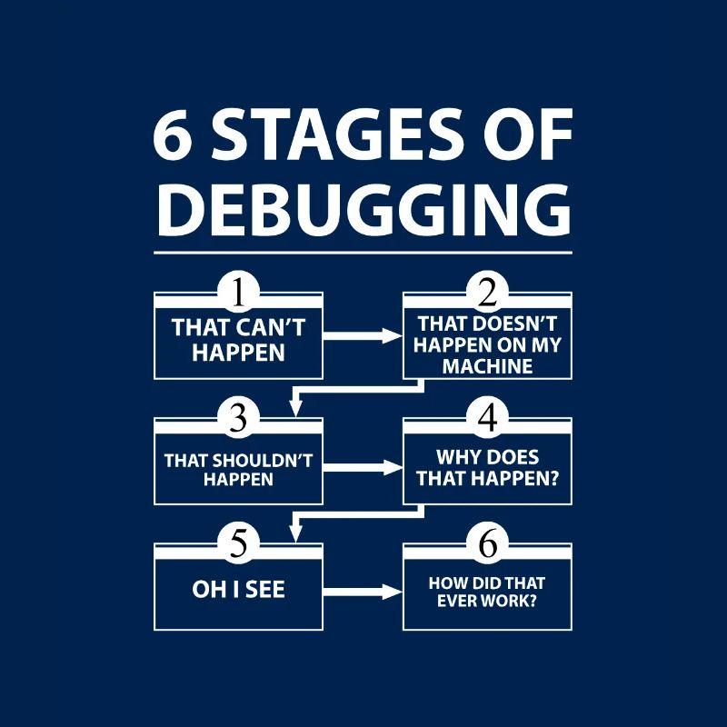 6 Debug-Phasen