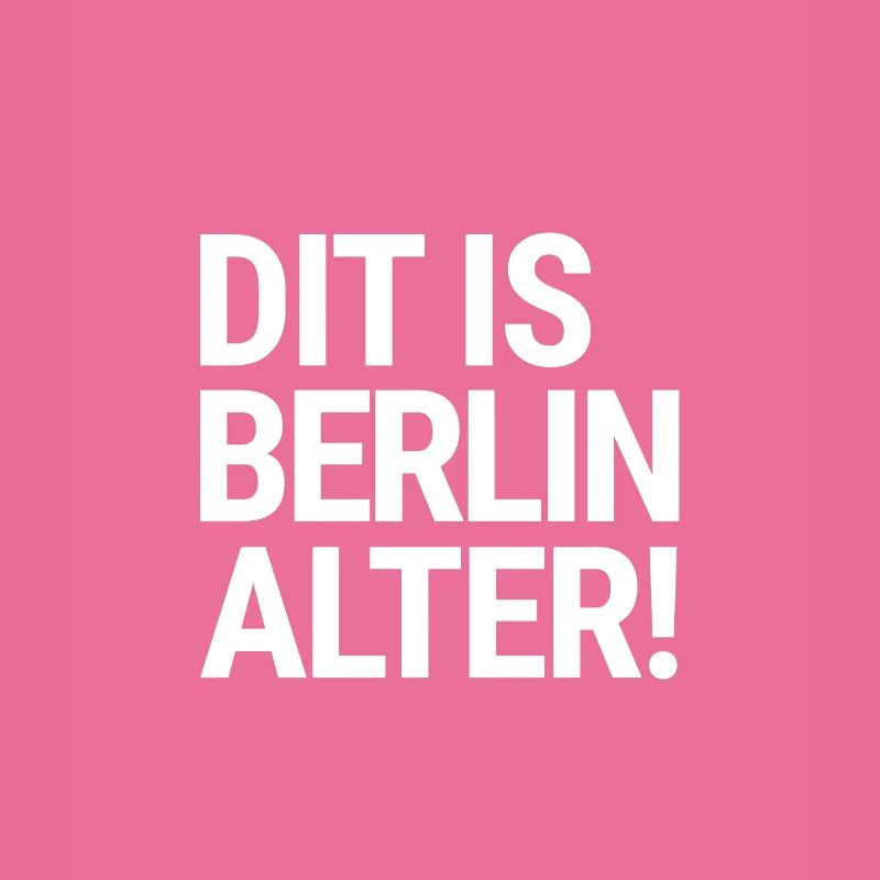 DIT IS BERLIN AGE! Berlin muzzle
