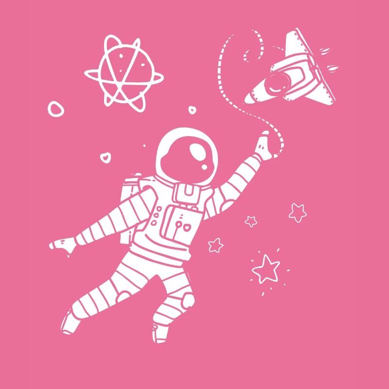 Astronaute de l'espace cool