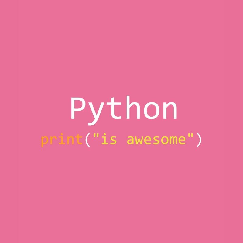 Python is awesome