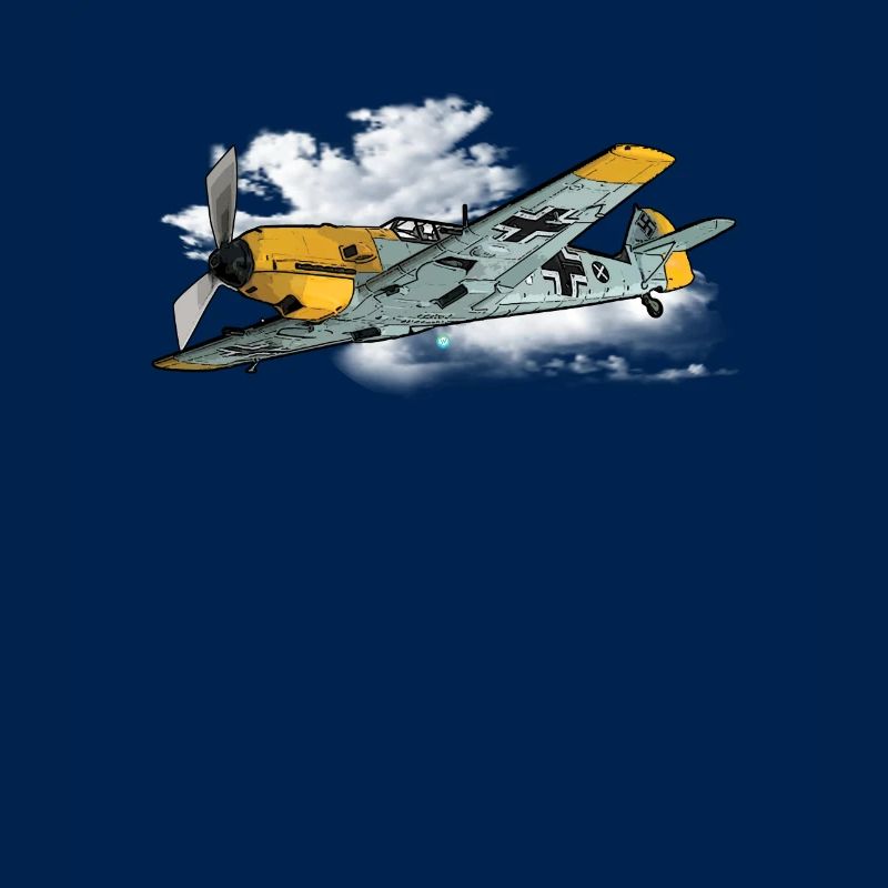 Messerschmitt bf 109 Luftwaffe Pilot Geschenk