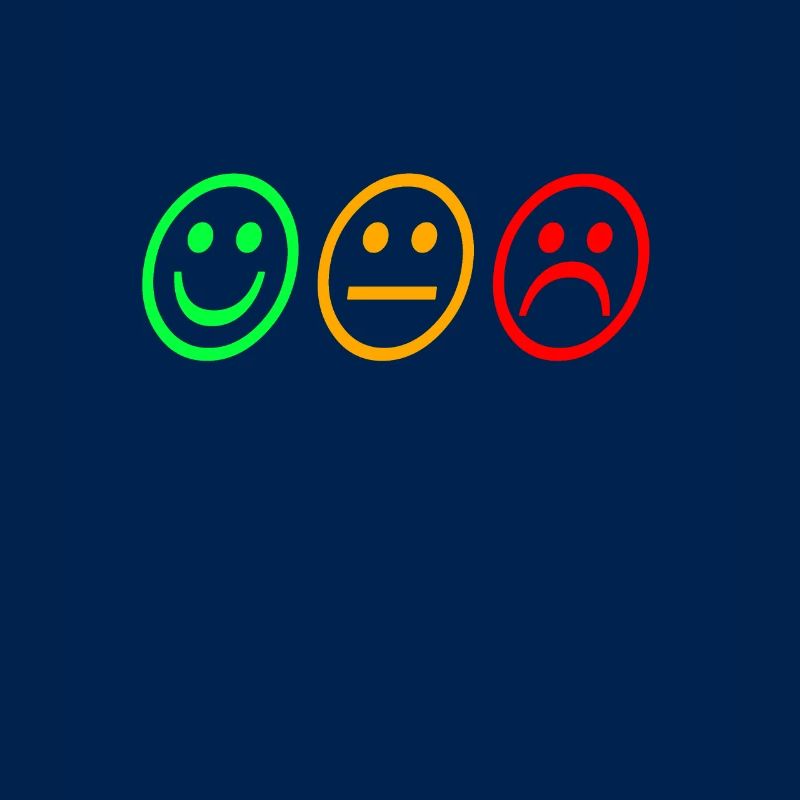 Drei Smilies