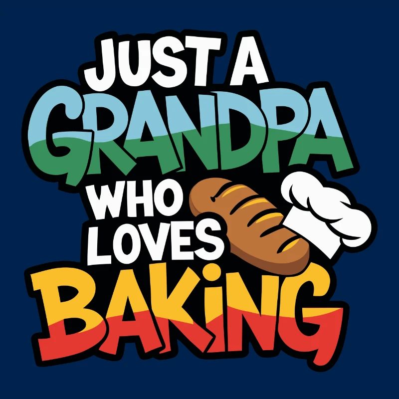 Opa ist Bäcker unser Opa backt gerne