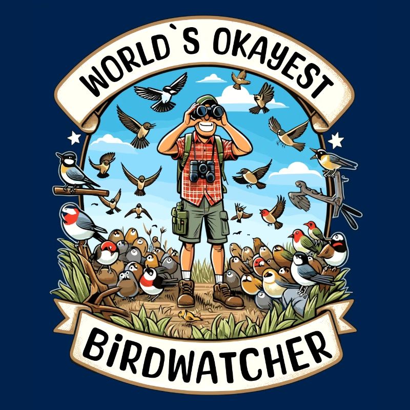 Weltbester Okayer Birdwatcher Vogelbeobachtung