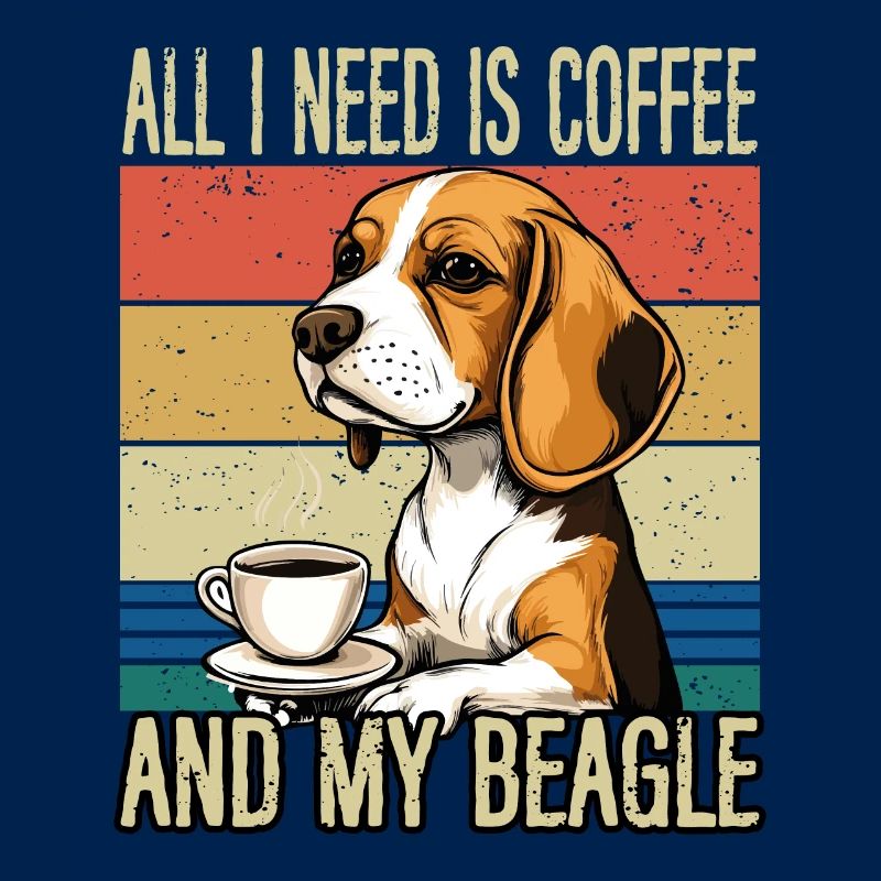 Kaffee und mein Beagle