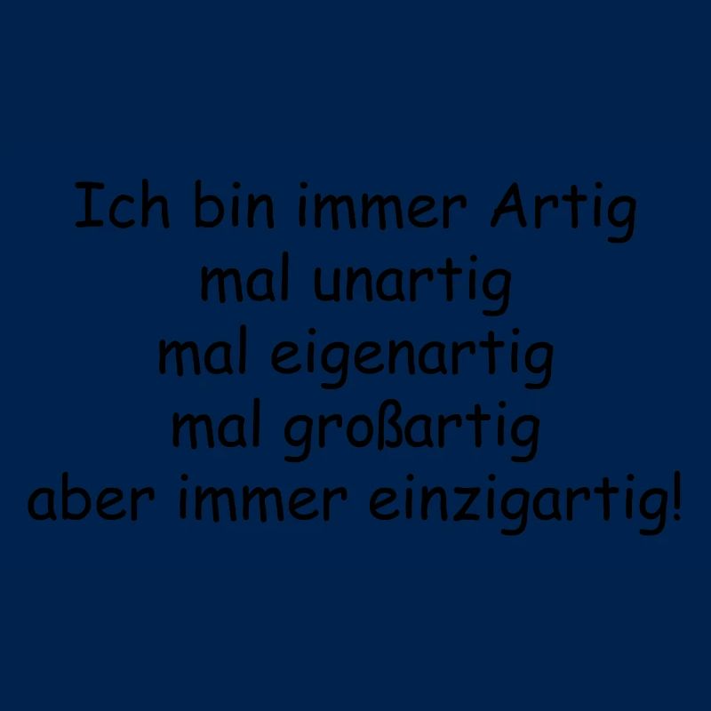 Ich bin einzigartig!