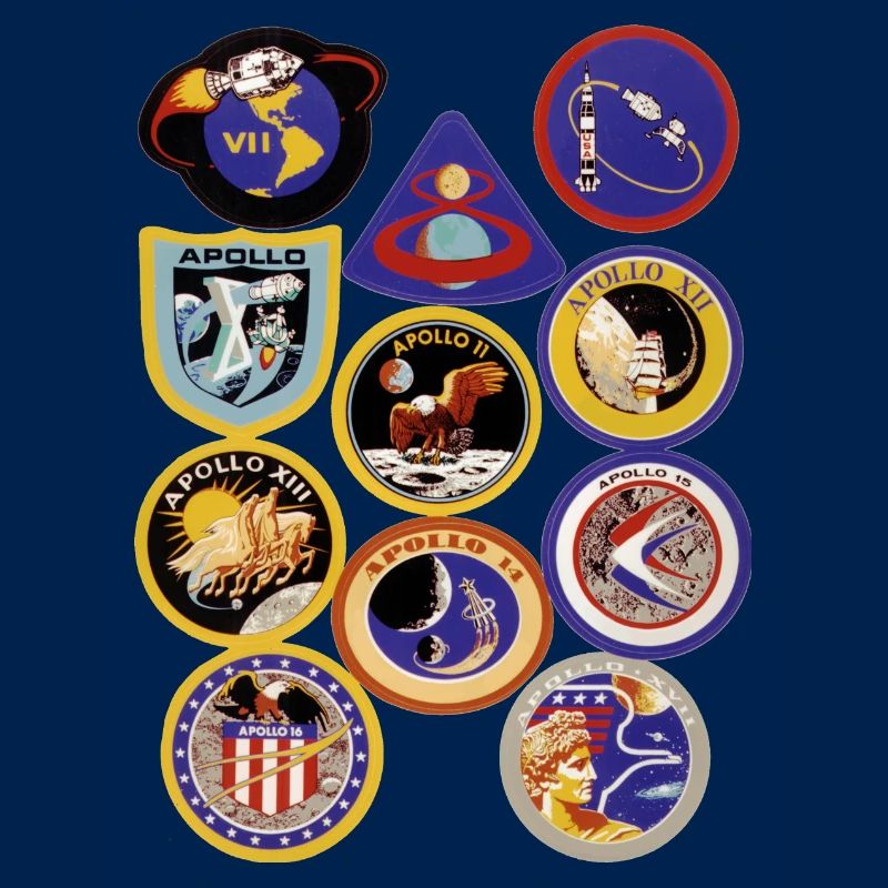 NASA Apollo Mission Abzeichen