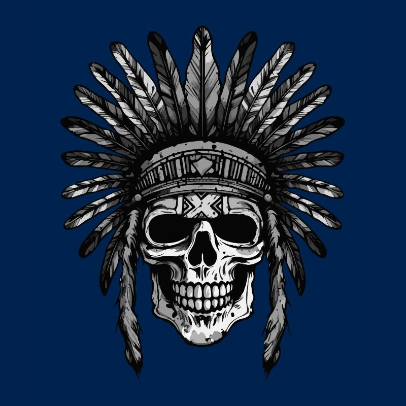 Crâne Apache Indien