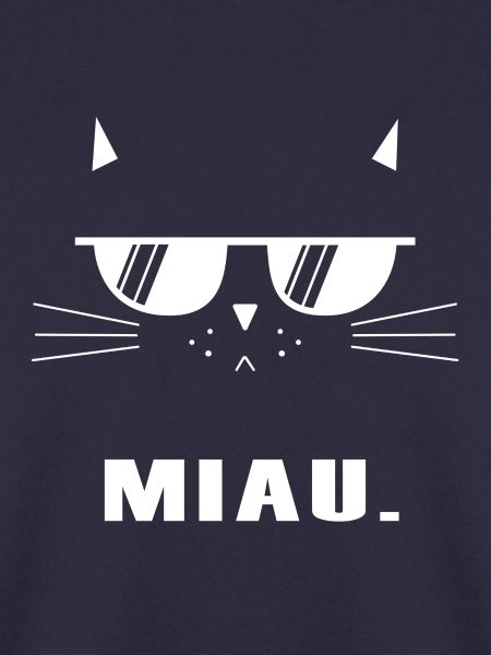 Miau Katze Sonnenbrille Coolness